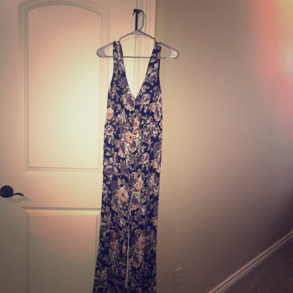 Floral jumpsuit
